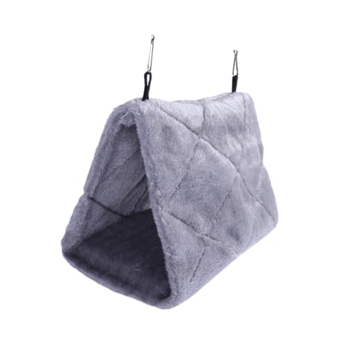 KOCKSHION Warme Papagei Hängematte aus Plüsch Kleines Schlafnest für Vögel Angenehmes Haustierbett mit Stabilem Boden und Doppeltem Haken Geeignet für Käfig und Zuhause KOCKSHION Warme Papagei Hängematte aus Plüsch Kleines Schlafnest für Vögel Angenehmes Haustierbett mit Stabilem Boden und Doppeltem Haken Geeignet für Käfig und Zuhause von KOCKSHION