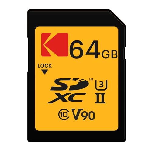 KODAK SD 64GB UHS-II U3 V90 Ultra Pro von KODAK