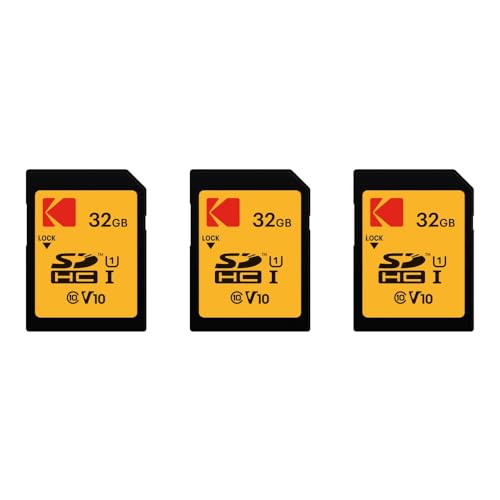 KODAK SDHC-Speicherkarten Ultra High Speed – 32 GB, 3 Stück KODAK SDHC-Speicherkarten Ultra High Speed – 32 GB, 3 Stück von KODAK