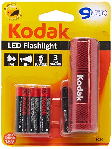 Kodak 30412460 LED-Leuchten, Kunststoff und Metall, 0 W, Rot von KODAK