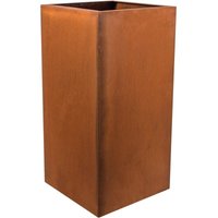 Köhko - Designer-Blumenkübel aus Cortenstahl Viva 27 x 27 x 67 cm Pflanztopf in Edelrost-Optik Köhko - Designer-Blumenkübel aus Cortenstahl Viva 27 x 27 x 67 cm Pflanztopf in Edelrost-Optik von KÖHKO