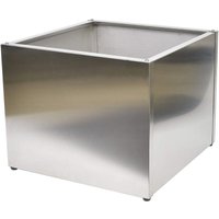 Köhko® Designer Pflanzkübel aus Edelstahl Pflanzgefäß QUADER 80x80x50 cm von KÖHKO
