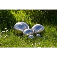 Dekokugel 3-58 cm (Größe 18 cm) matt aus hochwertigem Edelstahl Gartenkugel Teichkugel Gr. 18 cm - Köhko von KÖHKO