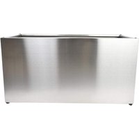 Köhko - Designer Hochbeet aus Edelstahl Kräuterbeet trog 120x50x40 cm von KÖHKO
