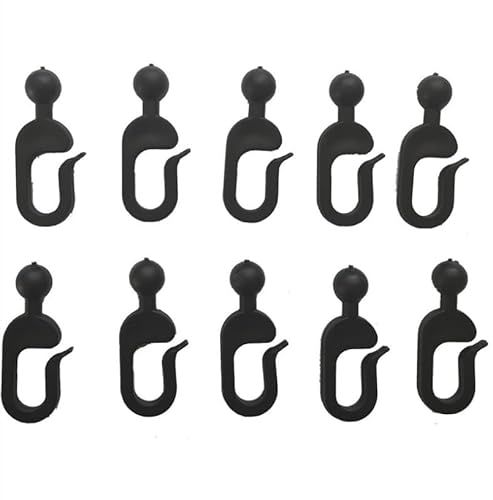 Koem Set mit 10 Gleitringen, Ersatzösen für Plane und Vorhänge, seitliche Moskitonetze, Gartenpavillons von KOEM