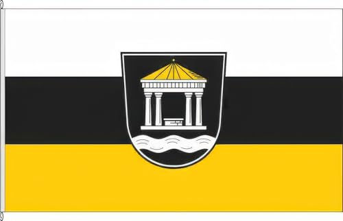 KÖNIGSBANNER Zertifizierte Flagge Fahne Bad Alexandersbad - WUN 40 x 250cm - Anwesenheitsbanner mit Holzquerstab und Met.Haken aus deutscher Flaggen-Manufaktur KÖNIGSBANNER Zertifizierte Flagge Fahne Bad Alexandersbad - WUN 40 x 250cm - Anwesenheitsbanner mit Holzquerstab und Met.Haken aus deutscher Flaggen-Manufaktur von KÖNIGSBANNER