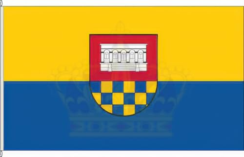 KÖNIGSBANNER Zertifizierte Flagge Fahne Becherbach bei Kirn - KH 30 x 45cm - Autoflagge doppelt gesäumt mit premium Halterung aus deutscher Flaggen-Manufaktur KÖNIGSBANNER Zertifizierte Flagge Fahne Becherbach bei Kirn - KH 30 x 45cm - Autoflagge doppelt gesäumt mit premium Halterung aus deutscher Flaggen-Manufaktur von KÖNIGSBANNER