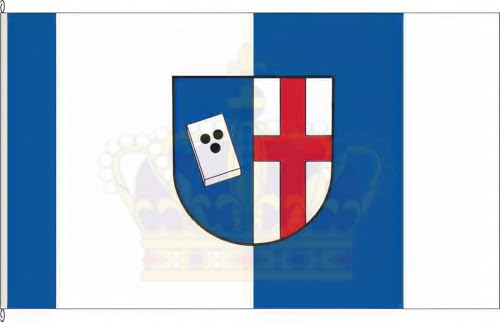 KÖNIGSBANNER Zertifizierte Flagge Fahne Bundenbach - BIR 150 x 250cm - Hissflagge doppelt gesäumt mit Karabinerhaken aus deutscher Flaggen-Manufaktur KÖNIGSBANNER Zertifizierte Flagge Fahne Bundenbach - BIR 150 x 250cm - Hissflagge doppelt gesäumt mit Karabinerhaken aus deutscher Flaggen-Manufaktur von KÖNIGSBANNER