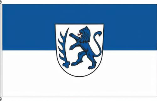 KÖNIGSBANNER Zertifizierte Flagge Fahne Gammertingen - SIG 80 x 200cm- Bannerflagge mit Holzquerstab und Met.Karabinerhaken aus deutscher Flaggen-Manufaktur KÖNIGSBANNER Zertifizierte Flagge Fahne Gammertingen - SIG 80 x 200cm- Bannerflagge mit Holzquerstab und Met.Karabinerhaken aus deutscher Flaggen-Manufaktur von KÖNIGSBANNER