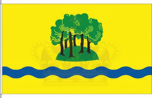 KÖNIGSBANNER Zertifizierte Flagge Fahne Grabau - RZ 150 x 400cm - Bannerflagge mit Holzquerstab und Met.Karabinerhaken aus deutscher Flaggen-Manufaktur KÖNIGSBANNER Zertifizierte Flagge Fahne Grabau - RZ 150 x 400cm - Bannerflagge mit Holzquerstab und Met.Karabinerhaken aus deutscher Flaggen-Manufaktur von KÖNIGSBANNER