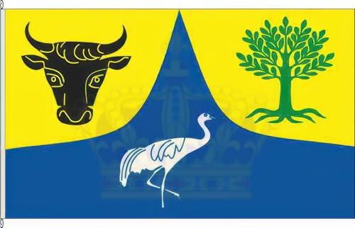 KÖNIGSBANNER Zertifizierte Flagge Fahne Horst - RZ 150 x 400cm - Bannerflagge mit Holzquerstab und Met.Karabinerhaken aus deutscher Flaggen-Manufaktur KÖNIGSBANNER Zertifizierte Flagge Fahne Horst - RZ 150 x 400cm - Bannerflagge mit Holzquerstab und Met.Karabinerhaken aus deutscher Flaggen-Manufaktur von KÖNIGSBANNER