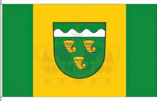 KÖNIGSBANNER Zertifizierte Flagge Fahne Kalenborn - AW 120 x 200cm - Hissflagge doppelt gesäumt mit Karabinerhaken aus deutscher Flaggen-Manufaktur KÖNIGSBANNER Zertifizierte Flagge Fahne Kalenborn - AW 120 x 200cm - Hissflagge doppelt gesäumt mit Karabinerhaken aus deutscher Flaggen-Manufaktur von KÖNIGSBANNER