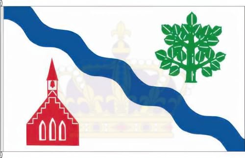 KÖNIGSBANNER Zertifizierte Flagge Fahne Köthel - RZ 40 x 250cm - Anwesenheitsbanner mit Holzquerstab und Met.Haken aus deutscher Flaggen-Manufaktur KÖNIGSBANNER Zertifizierte Flagge Fahne Köthel - RZ 40 x 250cm - Anwesenheitsbanner mit Holzquerstab und Met.Haken aus deutscher Flaggen-Manufaktur von KÖNIGSBANNER