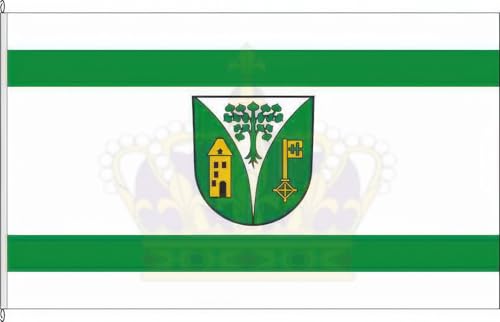 KÖNIGSBANNER Zertifizierte Flagge Fahne Lind - AW 30 x 45cm - Autoflagge doppelt gesäumt mit premium Halterung aus deutscher Flaggen-Manufaktur KÖNIGSBANNER Zertifizierte Flagge Fahne Lind - AW 30 x 45cm - Autoflagge doppelt gesäumt mit premium Halterung aus deutscher Flaggen-Manufaktur von KÖNIGSBANNER