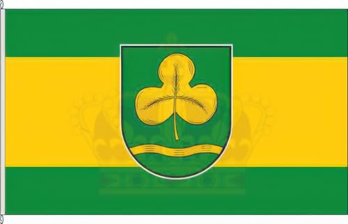 KÖNIGSBANNER Zertifizierte Flagge Fahne Marklohe - NI 60 x 90cm - Hissflagge doppelt gesäumt mit Karabinerhaken aus deutscher Flaggen-Manufaktur KÖNIGSBANNER Zertifizierte Flagge Fahne Marklohe - NI 60 x 90cm - Hissflagge doppelt gesäumt mit Karabinerhaken aus deutscher Flaggen-Manufaktur von KÖNIGSBANNER