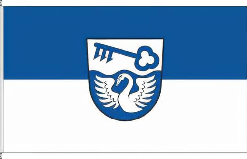 KÖNIGSBANNER Zertifizierte Flagge Fahne Sauldorf - SIG 120 x 300cm - Bannerflagge mit Holzquerstab und Met.Karabinerhaken aus deutscher Flaggen-Manufaktur KÖNIGSBANNER Zertifizierte Flagge Fahne Sauldorf - SIG 120 x 300cm - Bannerflagge mit Holzquerstab und Met.Karabinerhaken aus deutscher Flaggen-Manufaktur von KÖNIGSBANNER