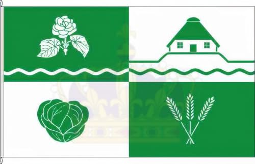 KÖNIGSBANNER Zertifizierte Flagge Fahne Schülp - HEI 30 x 45cm - Autoflagge doppelt gesäumt mit premium Halterung aus deutscher Flaggen-Manufaktur KÖNIGSBANNER Zertifizierte Flagge Fahne Schülp - HEI 30 x 45cm - Autoflagge doppelt gesäumt mit premium Halterung aus deutscher Flaggen-Manufaktur von KÖNIGSBANNER