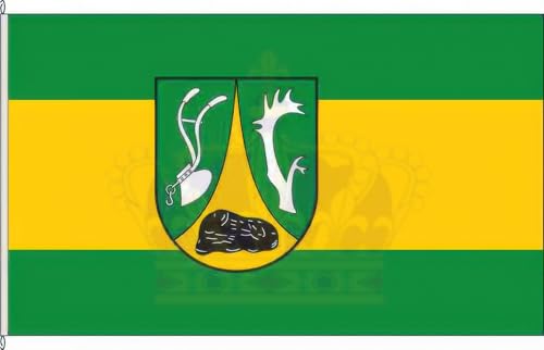 KÖNIGSBANNER Zertifizierte Flagge Fahne Stöckse - NI 30 x 45cm - Autoflagge doppelt gesäumt mit premium Halterung aus deutscher Flaggen-Manufaktur KÖNIGSBANNER Zertifizierte Flagge Fahne Stöckse - NI 30 x 45cm - Autoflagge doppelt gesäumt mit premium Halterung aus deutscher Flaggen-Manufaktur von KÖNIGSBANNER