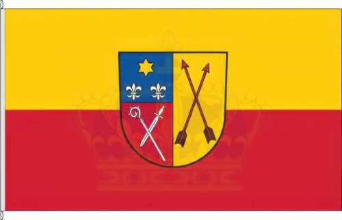 KÖNIGSBANNER Zertifizierte Flagge Fahne Wehr - AW 150 x 400cm - Bannerflagge mit Holzquerstab und Met.Karabinerhaken aus deutscher Flaggen-Manufaktur KÖNIGSBANNER Zertifizierte Flagge Fahne Wehr - AW 150 x 400cm - Bannerflagge mit Holzquerstab und Met.Karabinerhaken aus deutscher Flaggen-Manufaktur von KÖNIGSBANNER