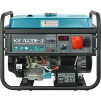 KS7000E-3 Stromerzeuger Generator Benzin Notstromaggregat 5500Watt mit E-Start von KÖNNER & SÖHNEN