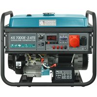 Ks 7000E-3 ats Stromerzeuger Generator Benzin Notstromaggregat 5500W mit E-Start von KÖNNER & SÖHNEN