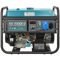 Könner&söhnen - Könner&Söhnen Gas Benzin Stromaggregat 5500 Watt KS7000EG Stromerzeuger Notstrom von KÖNNER & SÖHNEN