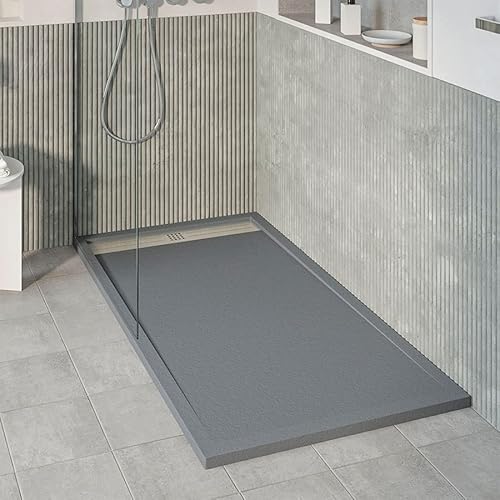 KOES - Kunstharz-Duschwanne Modell VOIGA – 90x100 – Anthrazit RAL 7016 KOES - Kunstharz-Duschwanne Modell VOIGA – 90x100 – Anthrazit RAL 7016 von KOES