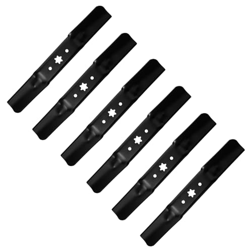 KOFINAM Ersatz-Rasenmähermesser 2-in-1 für Cu b Ca det Troy Bilt MTD 942-05052A 742-05052A – passend für RZT-L50 S50 XT1 GT50 LT50 XT2-127 cm Deck (6 Stück) von KOFINAM