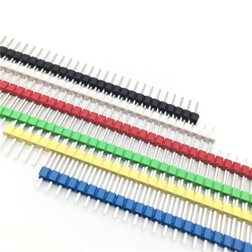 KOFORD 30 Stück 40-polige, zerbrechliche Stiftleiste, 2,54 mm, einreihiger Stiftleisten-Anschlusssatz, PCB-Stiftleiste von KOFORD