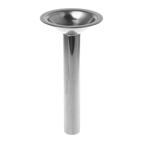 Kofun Stainless Steel #10 Size Meat Grinder Sausage Stuffer Tube Horn Funnel Filling von KOFUN