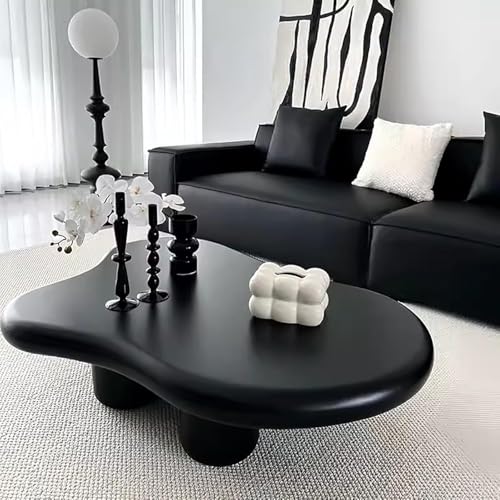 KOGTYB Moderne mittelalterliche kaffeetische, Miniatur-schau - leicht aufgebaut, EIN starker tragwohnzimmer, Schlafzimmer(Black,120 * 89 * 30cm) von KOGTYB