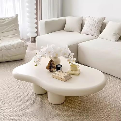 KOGTYB Moderne mittelalterliche kaffeetische, Miniatur-schau - leicht aufgebaut, EIN starker tragwohnzimmer, Schlafzimmer(White,120 * 89 * 30cm) von KOGTYB