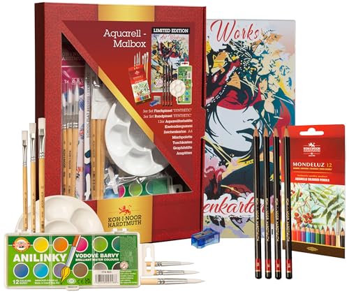 KOH-I-NOOR Kreativbox Aquarell - Malbox von KOH-I-NOOR