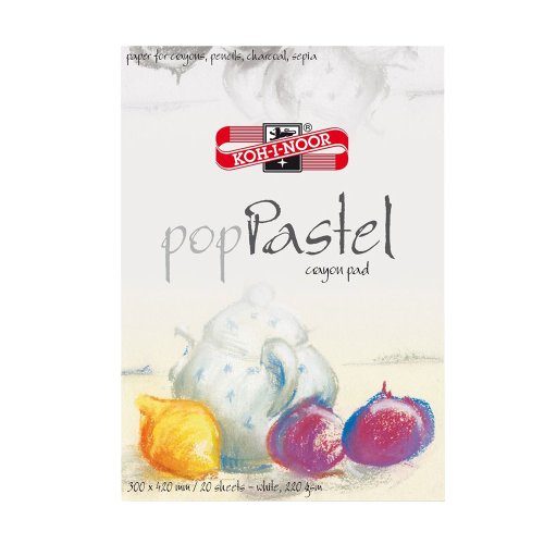 KOH-I-NOOR Pastellkreide Block 30 x 42 cm hochwertiges Pastellpapier Weiss Pastellkreiden Zeichenpapier KOH-I-NOOR Pastellkreide Block 30 x 42 cm hochwertiges Pastellpapier Weiss Pastellkreiden Zeichenpapier von KOH-I-NOOR