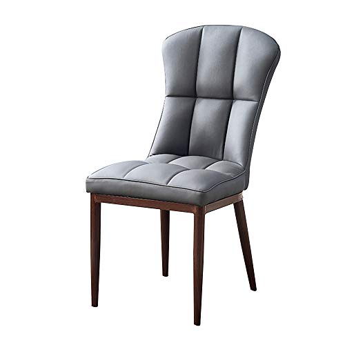 KOHARA Leichter Stuhl mit hoher Rückenlehne, Sitz aus PU-Leder, Wohnzimmerstühle, ergonomischer Frisierstuhl, Loungesessel für Zuhause, für das Wohnzimmer im Restaurant von KOHARA