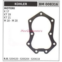 KOHLER Zylinderkopfdichtung Rasenmäher K 17 KT 19 21 M 18 20 008316 von KOHLER