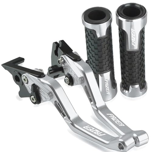 Bremskupplungshebel Für FZ1FAZER FZ1 FAZER 2001-2005 2004 2003 2002 Motorrad Bremse Kupplung Hebel Griff Griffe Lenker Bremsen Zubehör(D) von KOHLLS