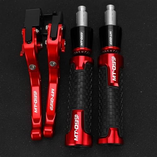 KOHLLS Bremskupplungshebel Für MT09 SP MT-09 SP 2022 MT 09 Motorradzubehör Ausziehbare Einstellbare Bremskupplungshebel Griff Lenkergriffe(B) von KOHLLS
