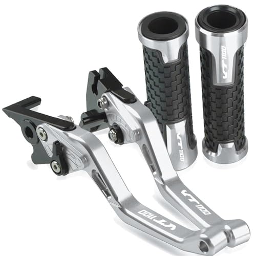 KOHLLS Bremskupplungshebel Für VT1100 VT 1100 1995-2007 2006 Motorradzubehör CNC Aluminium Bremskupplungshebel Lenkerknöpfe Griff Handgriff(G) von KOHLLS