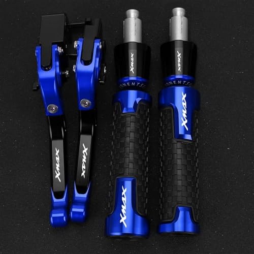 KOHLLS Bremskupplungshebel Für X-MAX 400 2016 2017 2018 2019 X-Max400 X MAX Xmax 400 Motorrad CNC Einstellbare Bremse Kupplungshebel Lenkergriffe(A) von KOHLLS