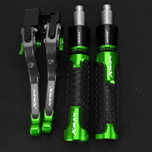 KOHLLS Bremskupplungshebel Für X-MAX 400 2016 2017 2018 2019 X-Max400 X MAX Xmax 400 Motorrad CNC Einstellbare Bremse Kupplungshebel Lenkergriffe(C) von KOHLLS