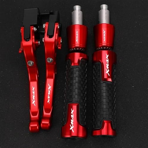 KOHLLS Bremskupplungshebel Für X-MAX 400 2016 2017 2018 2019 X-Max400 X MAX Xmax 400 Motorrad CNC Einstellbare Bremse Kupplungshebel Lenkergriffe(L) von KOHLLS