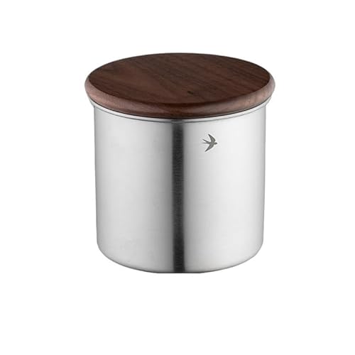 AOTPA Teedose Versiegeltes Glas for Kaffeepulver mit japanischem Schwalbendruck, Edelstahl, Retro-Deckel, Teedose, Bohnen-Konservierungsglas, Vorratsglas Vorratsbehälter(A) von KOHUS