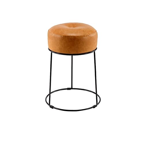Barhocker Moderne industriellen stil barhocker schmiedeeisen mode kreative wohnung hocker freizeit café stuhl schreibtisch stuhl Barhocker Für Bar(Braun) von KOHUS