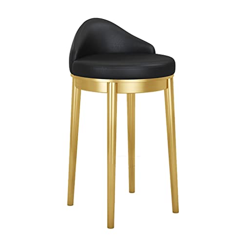 KOHUS Barhocker Barhocker Luxus Barhocker Leichte Moderne mit Rückenlehne Haus für Freizeit Wohnzimmer Esszimmer Bürostuhl Cafe Bar Barhocker Barhocker (B,69cm) von KOHUS