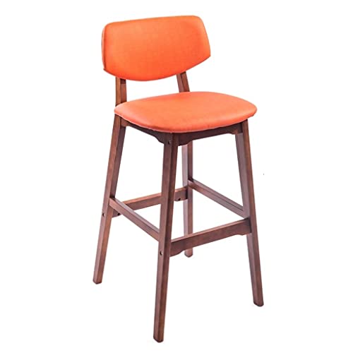 KOHUS Barhocker Barstuhl Aufzug Verstellbarer Drehstuhl High Rückenlehne Home Hocker Wohnzimmer Esszimmer Bürostuhl Barhocker (Beige-c) von KOHUS