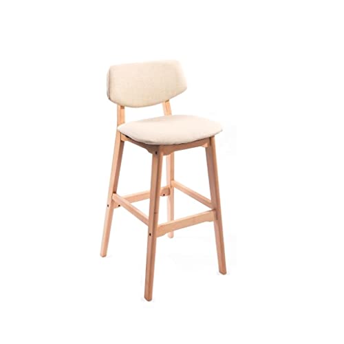 KOHUS Barhocker Barstuhl Aufzug Verstellbarer Drehstuhl High Rückenlehne Home Hocker Wohnzimmer Esszimmer Bürostuhl Barhocker (Brown-f) von KOHUS