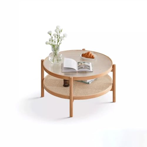 Kleine Beistelltische Für Schlafzimmer Rattan Glas Couchtisch kleine Wohnung Wohnzimmer Sofa Beistelltisch einfache Doppelschicht Massivholz Kleiner Teetisch Beistelltisch Mit Aufbewahrungsfunktion(A) Kleine Beistelltische Für Schlafzimmer Rattan Glas Couchtisch kleine Wohnung Wohnzimmer Sofa Beistelltisch einfache Doppelschicht Massivholz Kleiner Teetisch Beistelltisch Mit Aufbewahrungsfunktion(A) von KOHUS