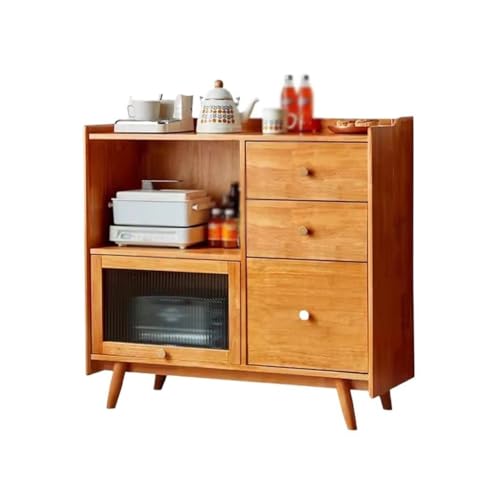 Kommode mit Haushalt Massivholz Kommode, Wohnzimmer Lagerschrank, Einfache Lagerschrank, Küchenschrank Buffetschrank Kommode mit Haushalt Massivholz Kommode, Wohnzimmer Lagerschrank, Einfache Lagerschrank, Küchenschrank Buffetschrank von KOHUS