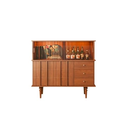 Kommode mit Schrank Kaffeeschrank Holzkommode Modern Buffetschrank Küchenkommode Geeignet für Wohnzimmer und Café Buffetschrank Kommode mit Schrank Kaffeeschrank Holzkommode Modern Buffetschrank Küchenkommode Geeignet für Wohnzimmer und Café Buffetschrank von KOHUS